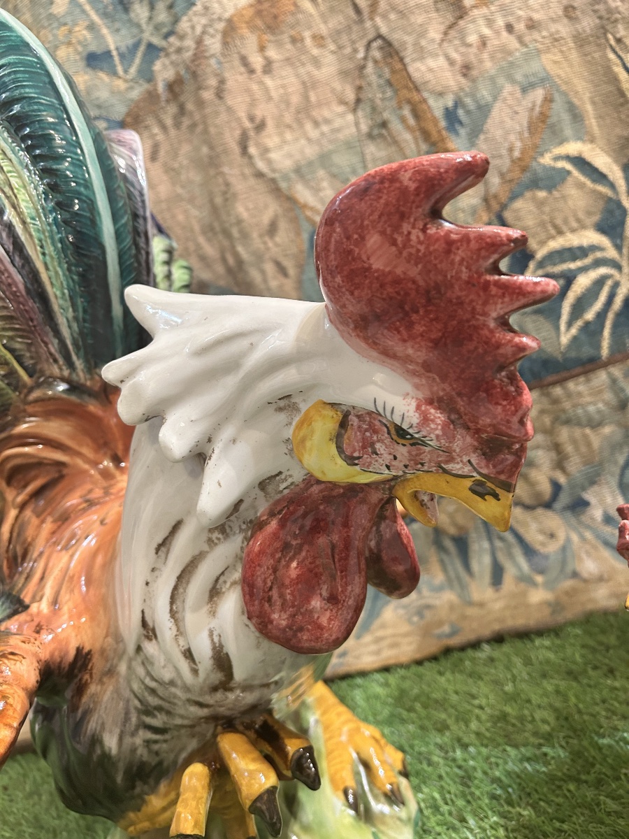 Cockfighting In Slurry, Based On Massier -photo-1