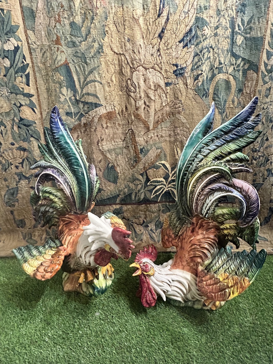 Cockfighting In Slurry, Based On Massier 