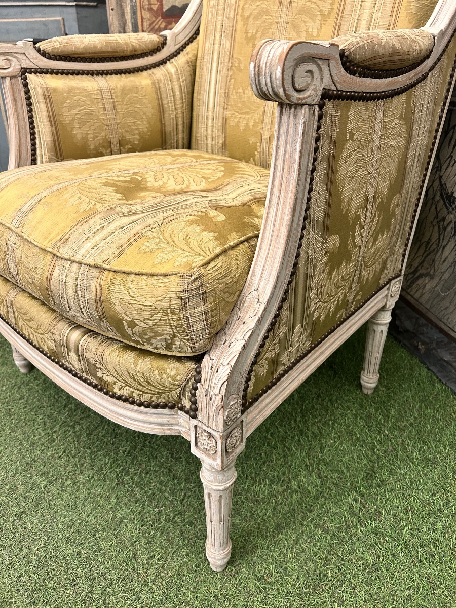 Bergère de style Louis XVI -photo-1