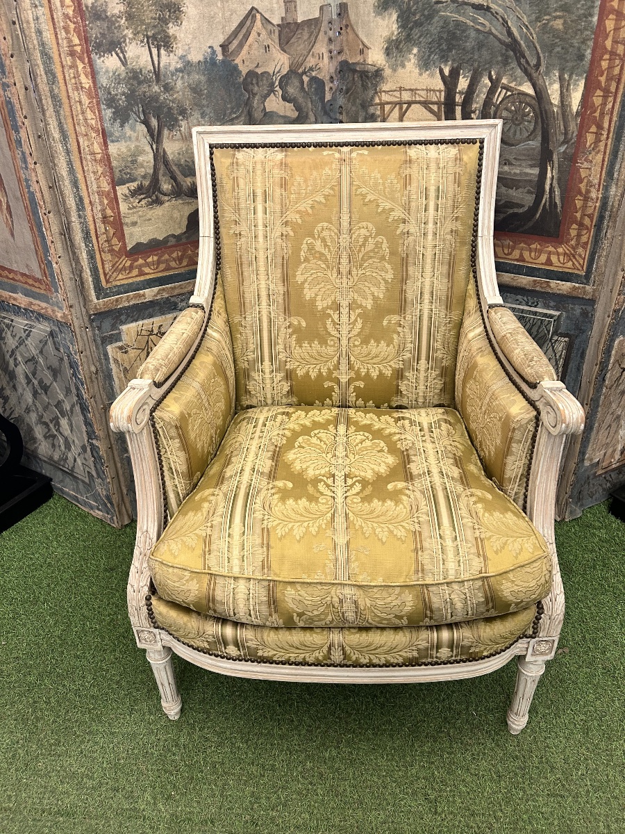 Bergère de style Louis XVI -photo-6