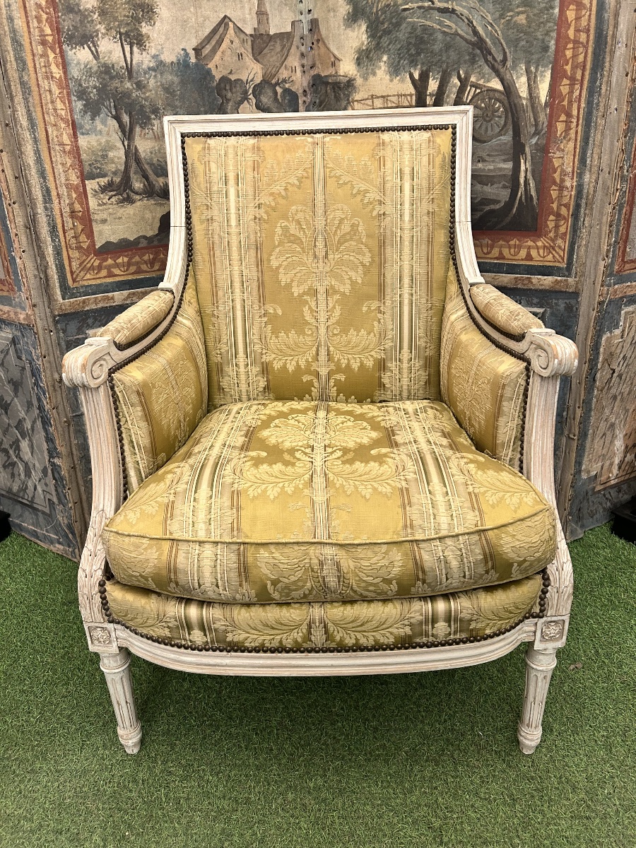 Bergère de style Louis XVI 