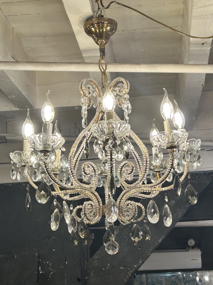Italian Cage Chandelier 