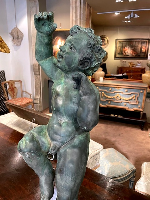 putto en bronze epoque 18 eme -photo-4