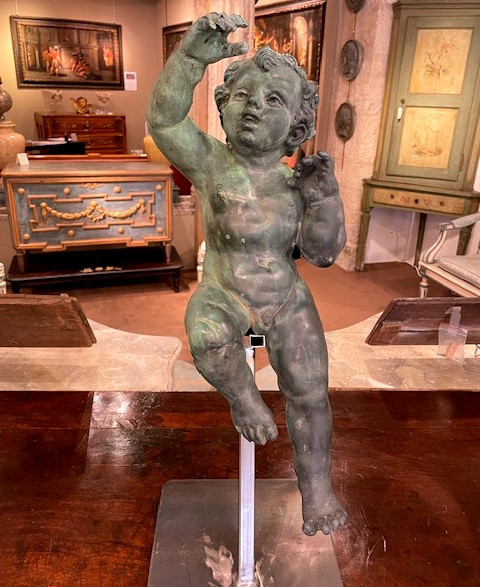 putto en bronze epoque 18 eme 