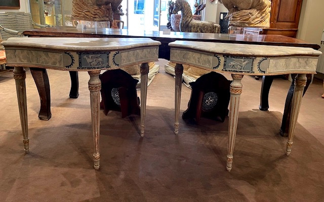 Pair Of Venetian Consoles 