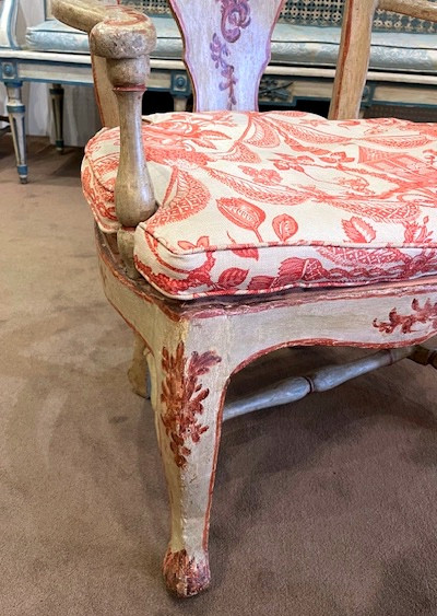 Set Of Six Venetian Lounge Chairs-photo-4