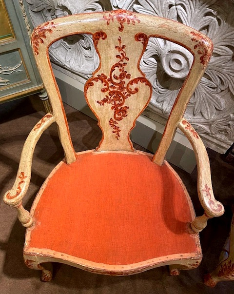 Set Of Six Venetian Lounge Chairs-photo-6