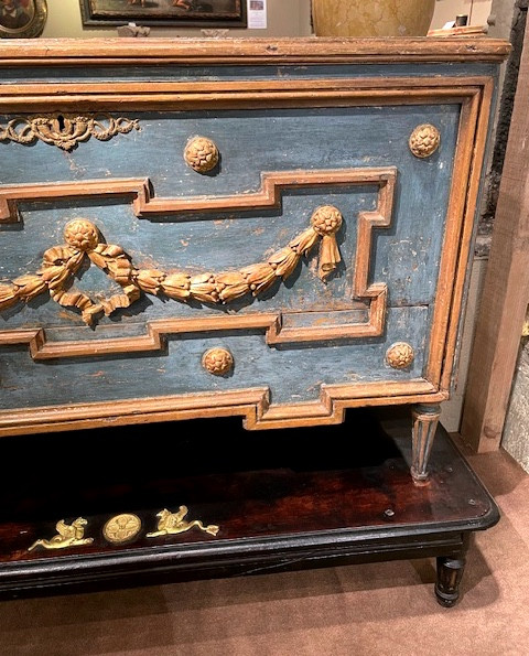 Louis XVI Period Wedding Chest Of Drawers-photo-1