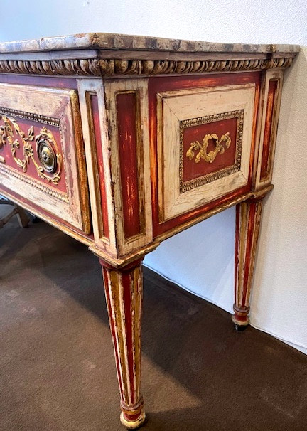 commode console TURINOISE d epoque LOUIS XVI-photo-4