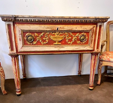 commode console TURINOISE d epoque LOUIS XVI