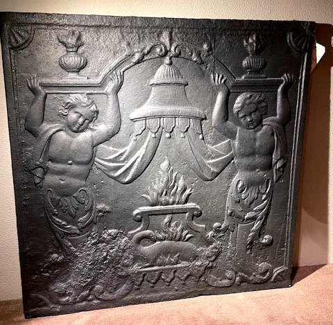 plaque de cheminée du 18 eme