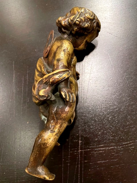 putto en bronze doré-photo-1