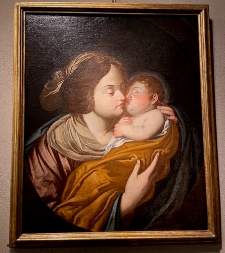 Madonna And Child Attributed To Charles Dauphin