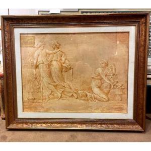 Pair Of Allegorical Compositions From The Late 18th Century