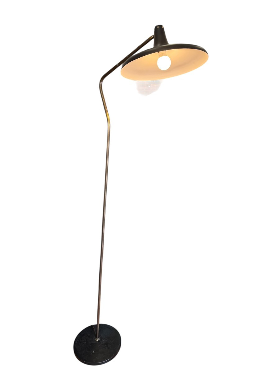 Antique Brass Floor Lamp-photo-3