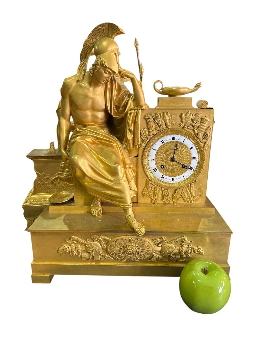 Clock By Pierre-philippe Thomire And Louis Moinet Depicting Alexander The Great -photo-3