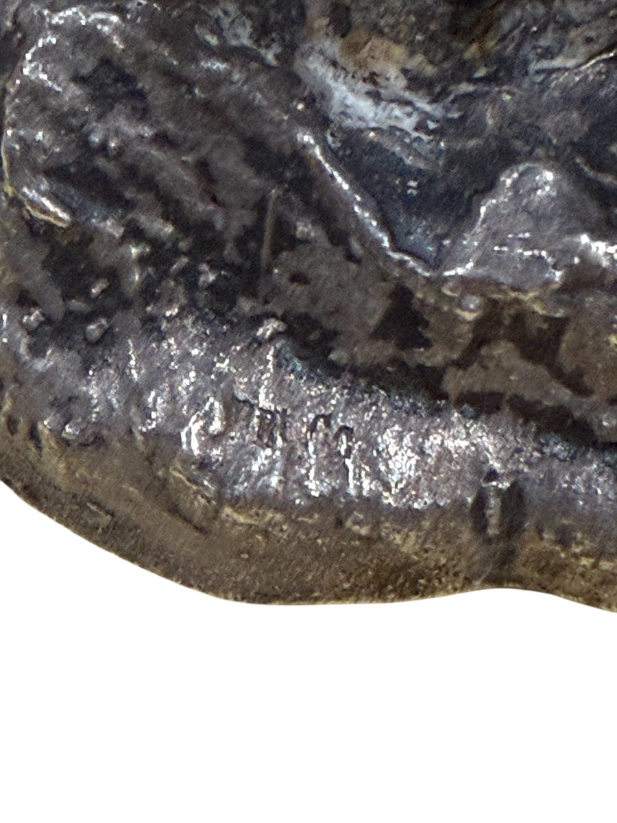 sculpture XIX eme  en Argent -photo-7