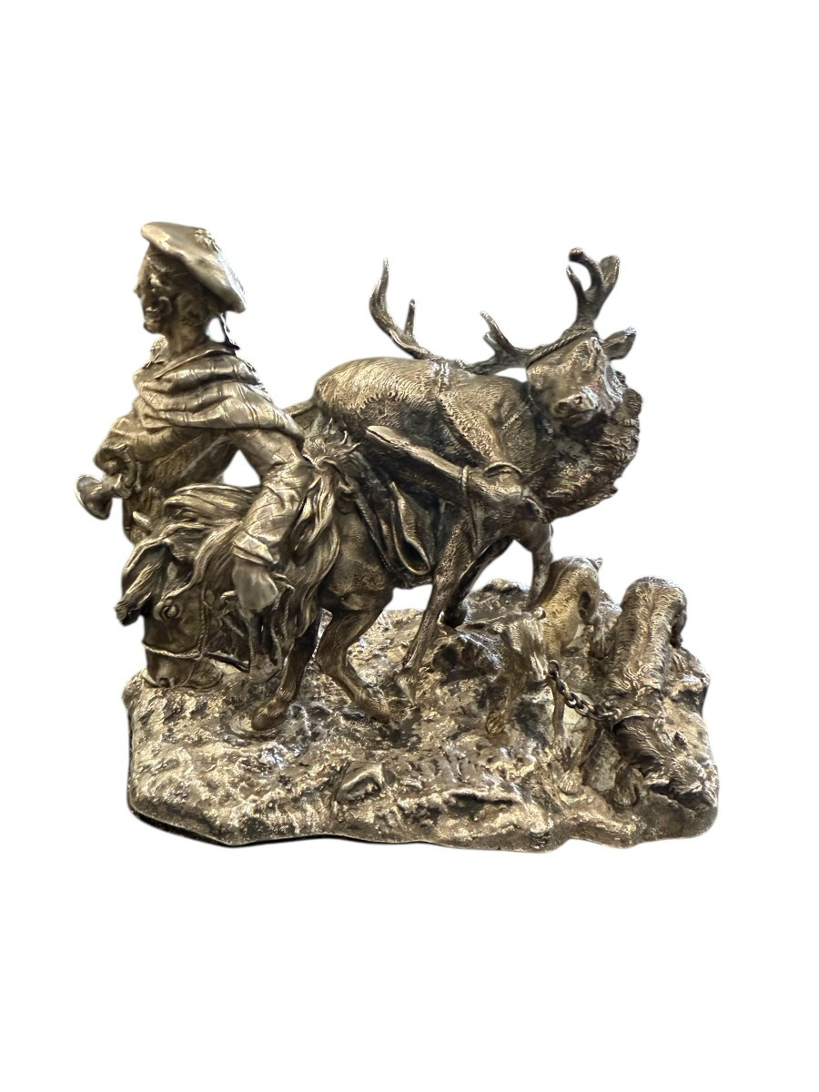 sculpture XIX eme  en Argent 