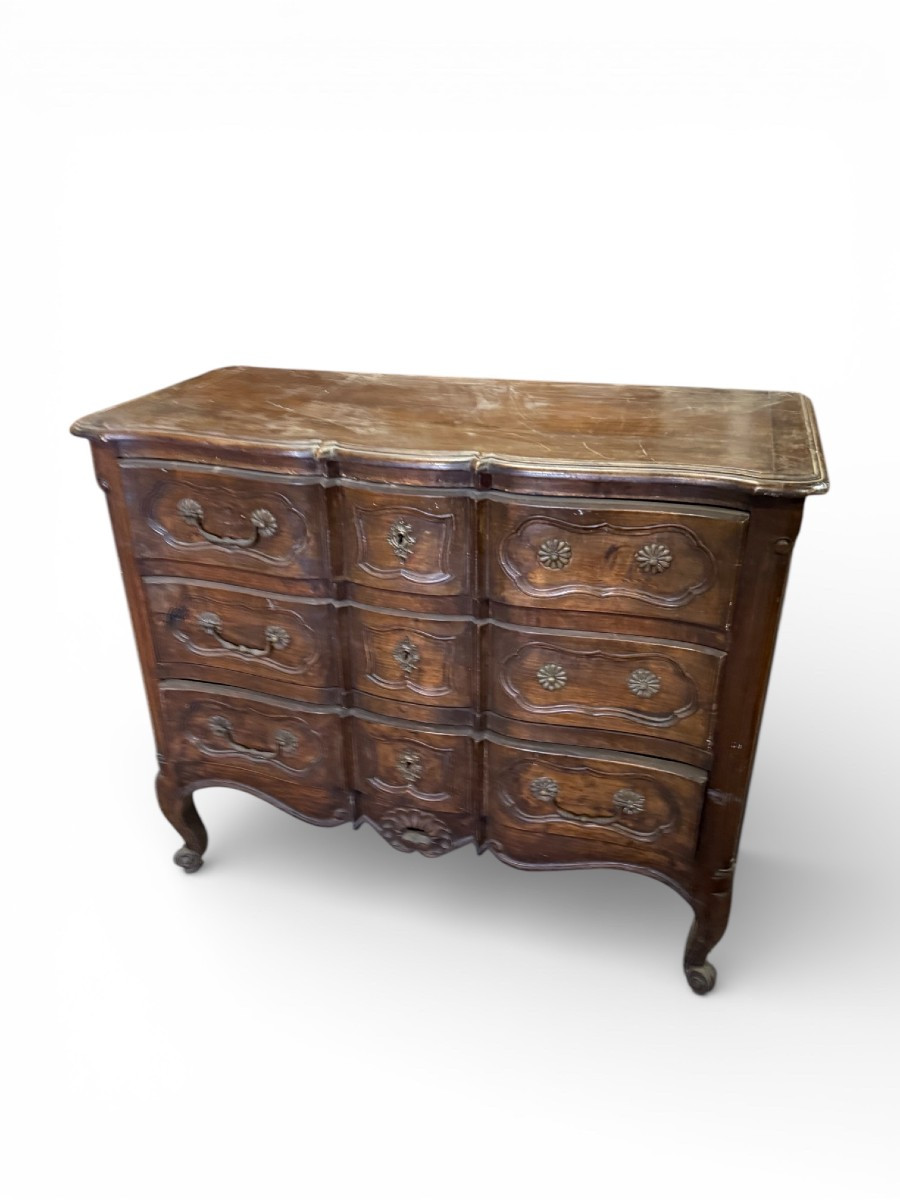 Commode d'époque Louis XV-photo-2