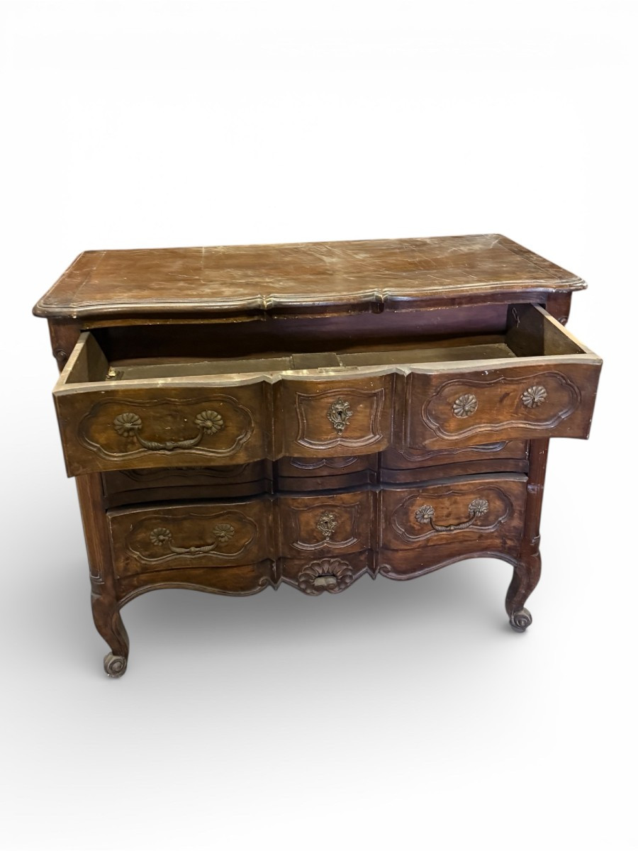Commode d'époque Louis XV-photo-2
