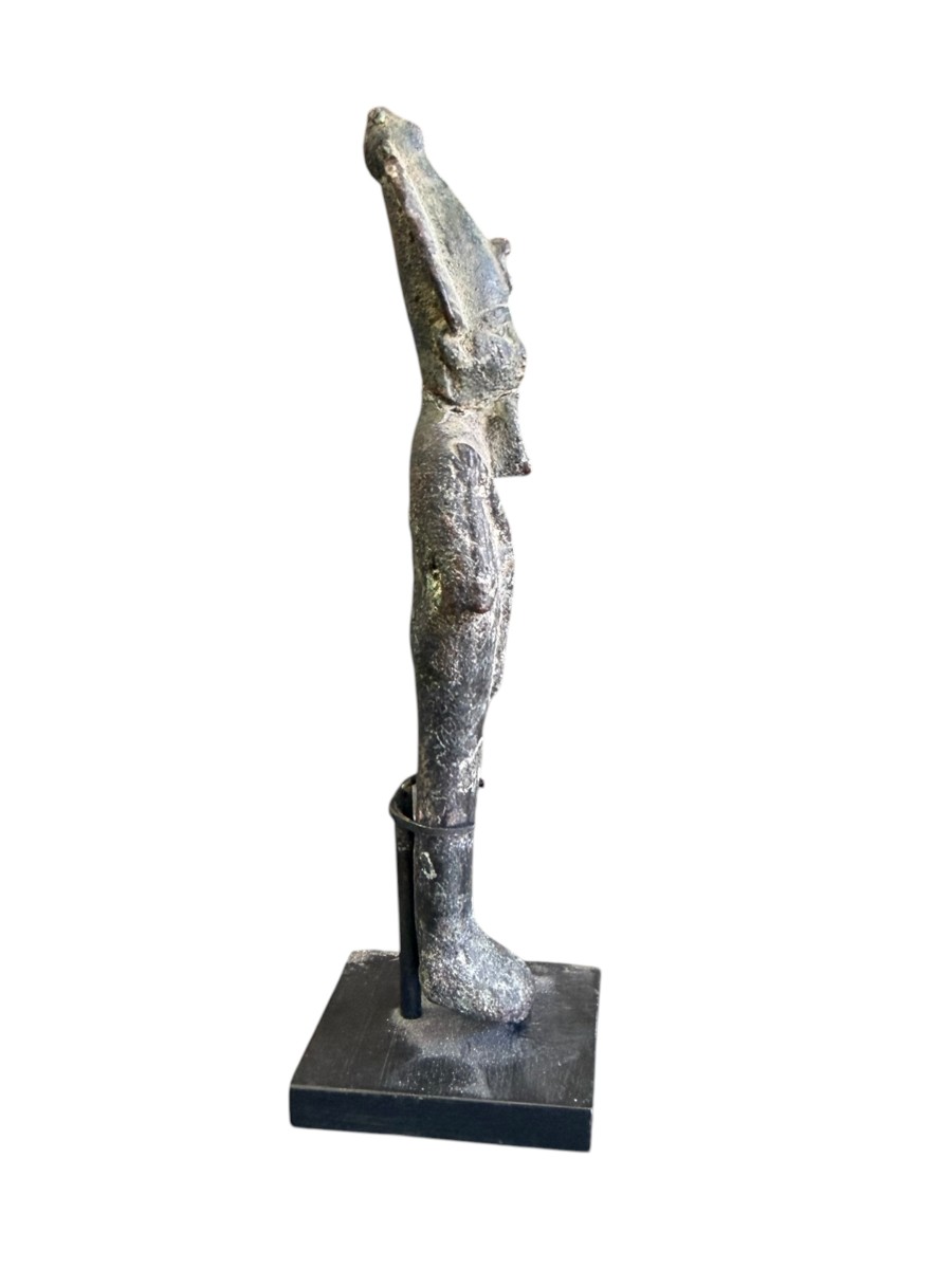 OSIRIS en bronze Égypte Basse époque archéologie 664-332 av JC archeo Dieu égyptien-photo-2