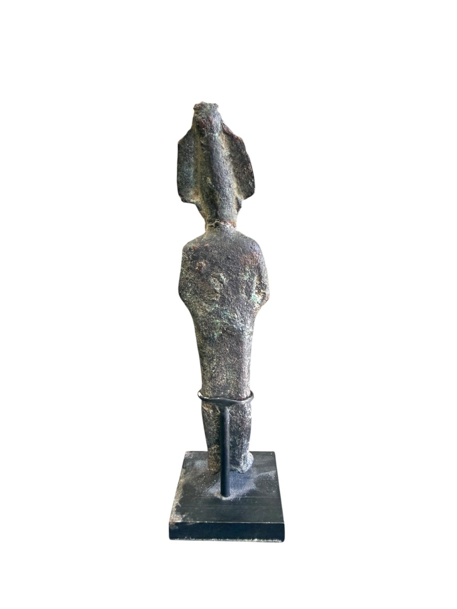 OSIRIS en bronze Égypte Basse époque archéologie 664-332 av JC archeo Dieu égyptien-photo-3