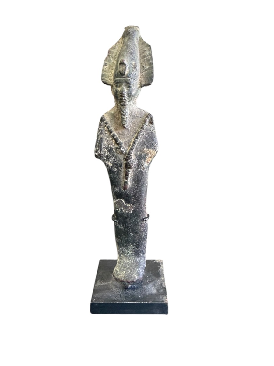 OSIRIS en bronze Égypte Basse époque archéologie 664-332 av JC archeo Dieu égyptien