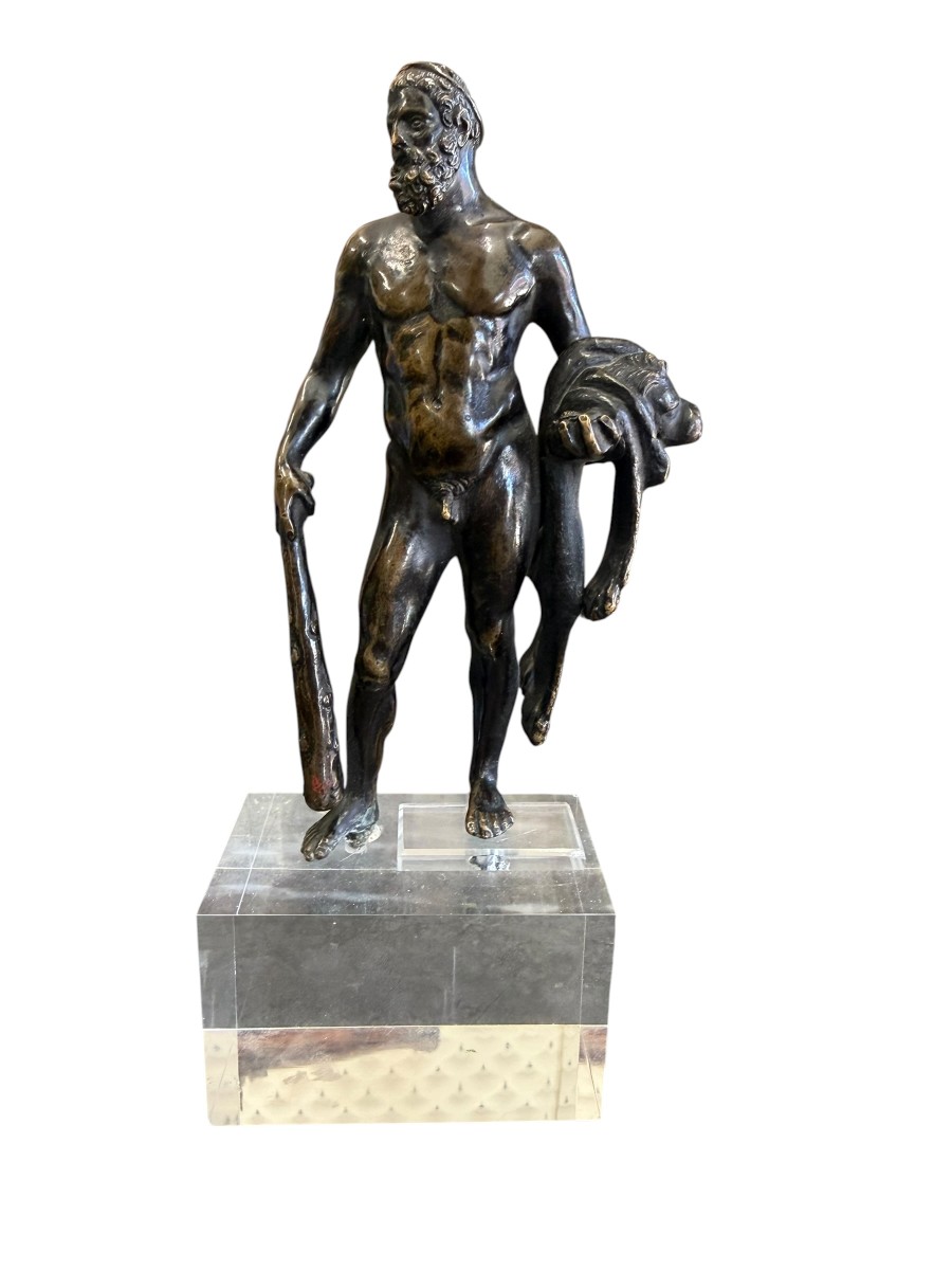 Bronze Hercules Statue 17th Century