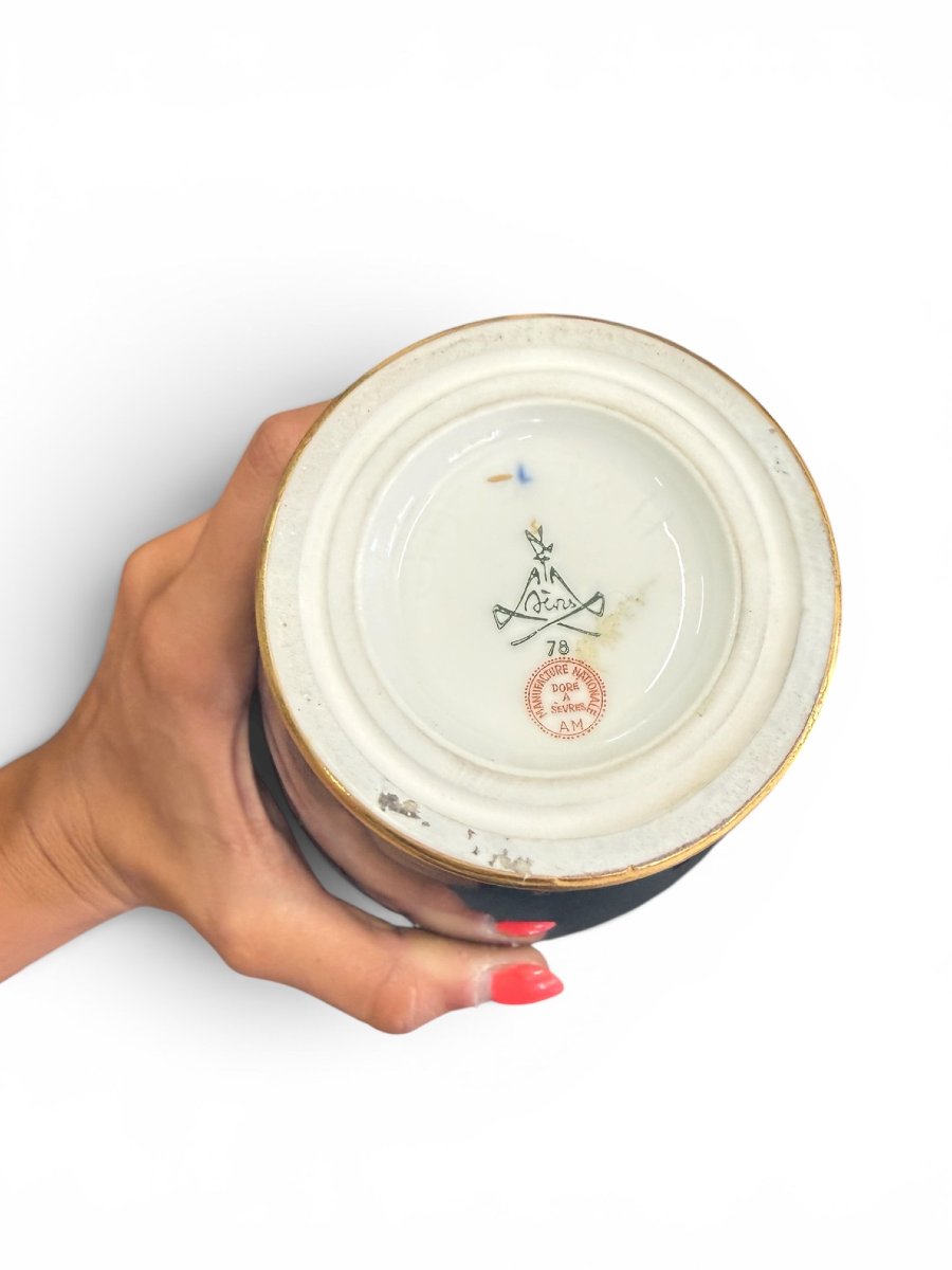 Sèvres Porcelain Vase-photo-1