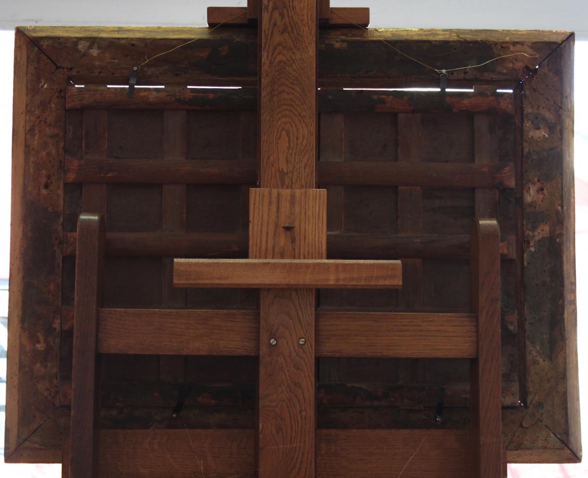 Oil Painting "heaven On Earth On Earth" XVIIth Century-photo-7