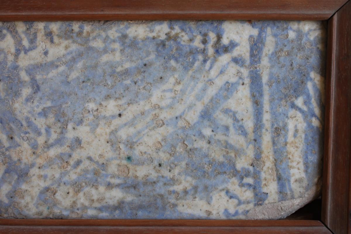 A White And Blue Isnik Tile XVIIIth Century-photo-3