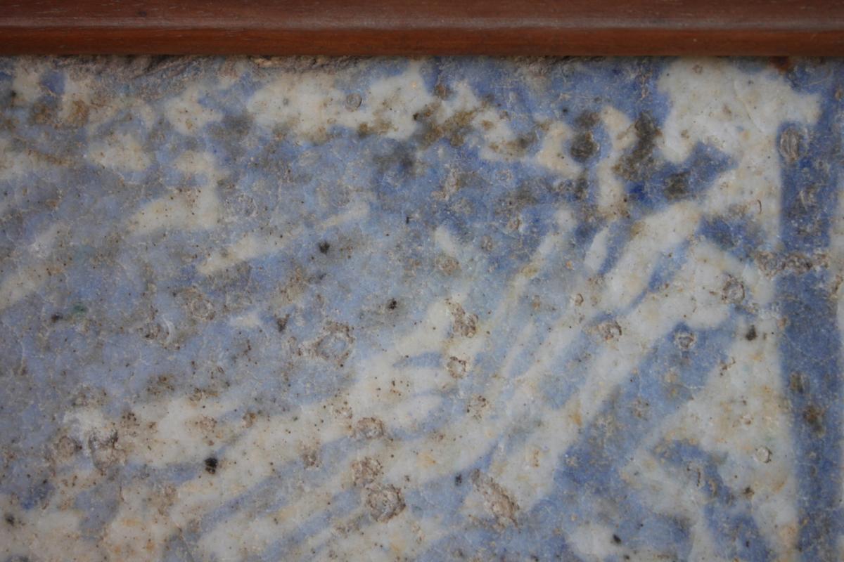 A White And Blue Isnik Tile XVIIIth Century-photo-1