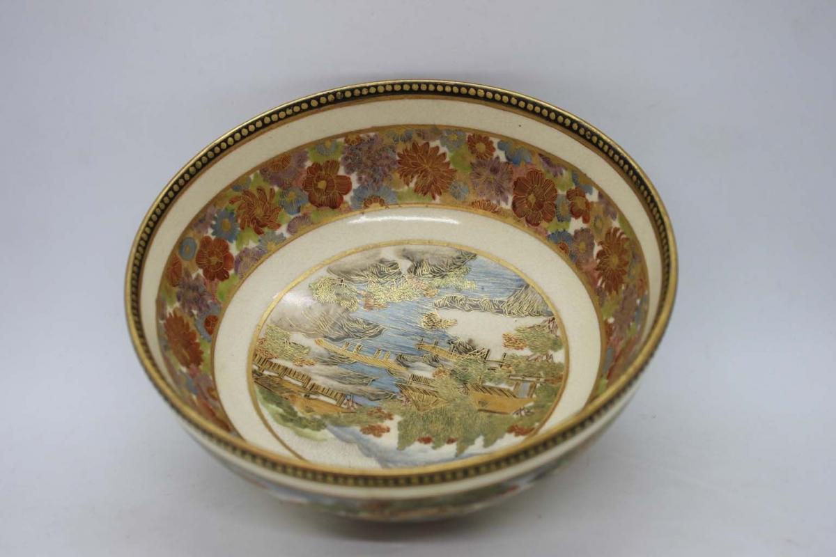 Japan Satsuma Bowl Early XXth-photo-1