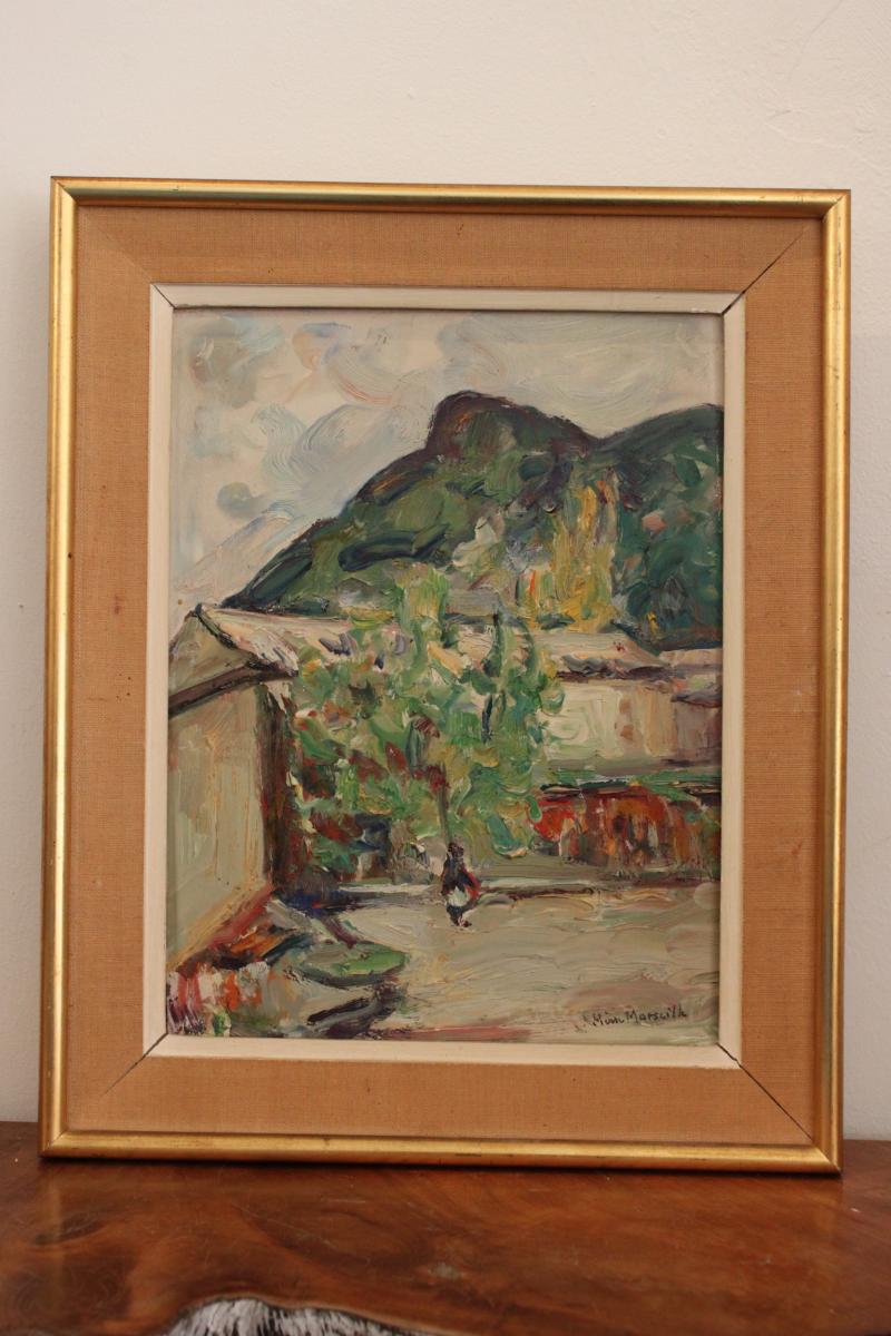 Tableau De Pierre Marseille ( 1896-1976 )