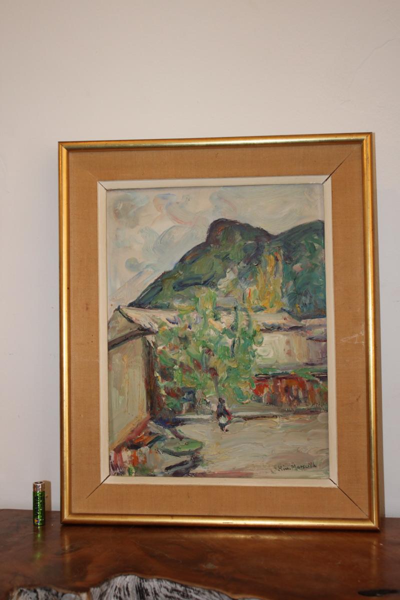 Tableau De Pierre Marseille ( 1896-1976 )-photo-3