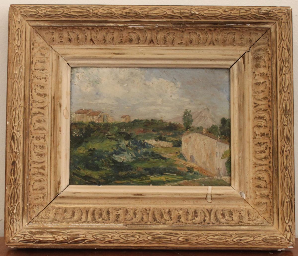 Petit Tableau De Pierre Marseille ( 1896 - 1976 )