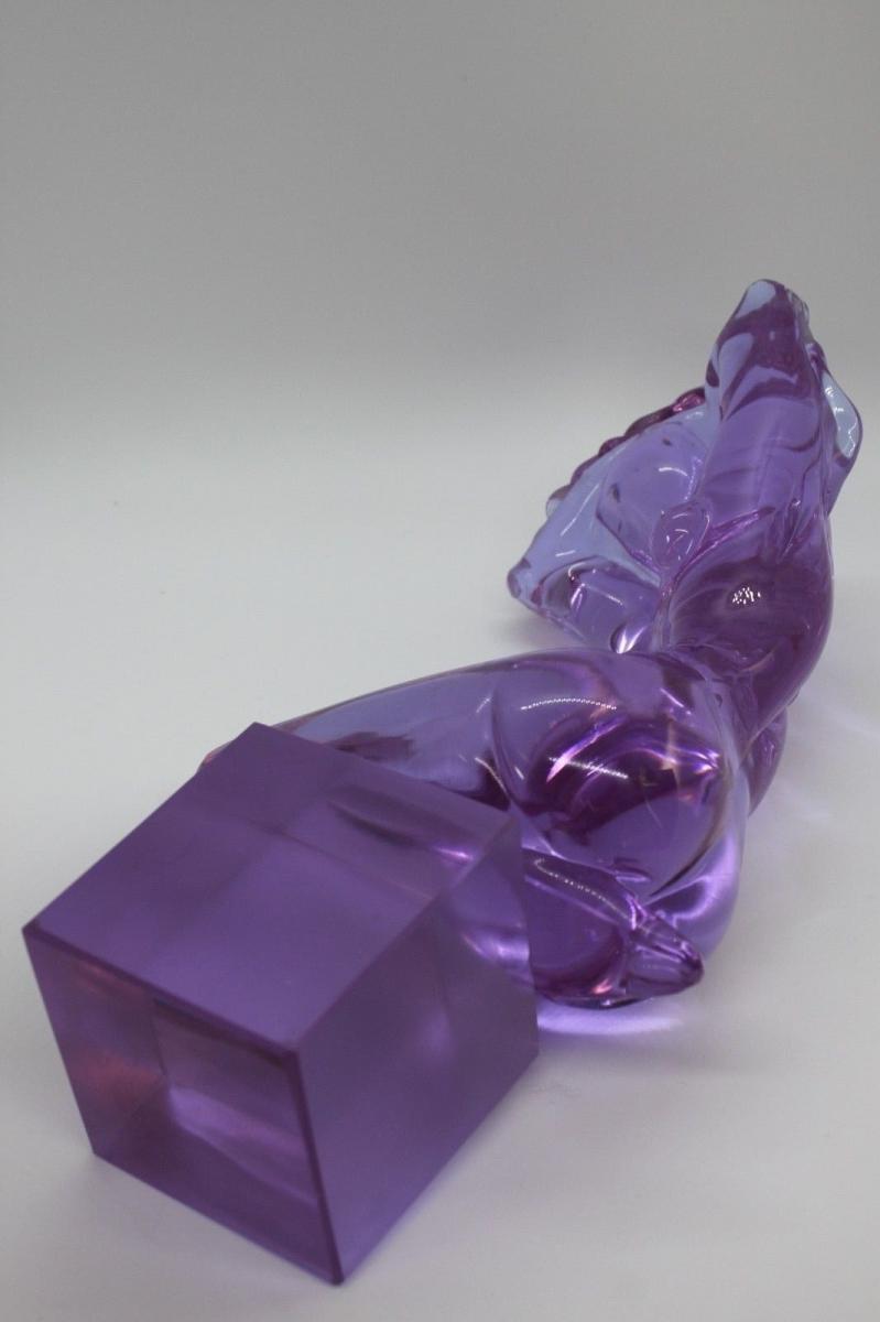 Oeuvre en Verre époque XXème Siècle-photo-5