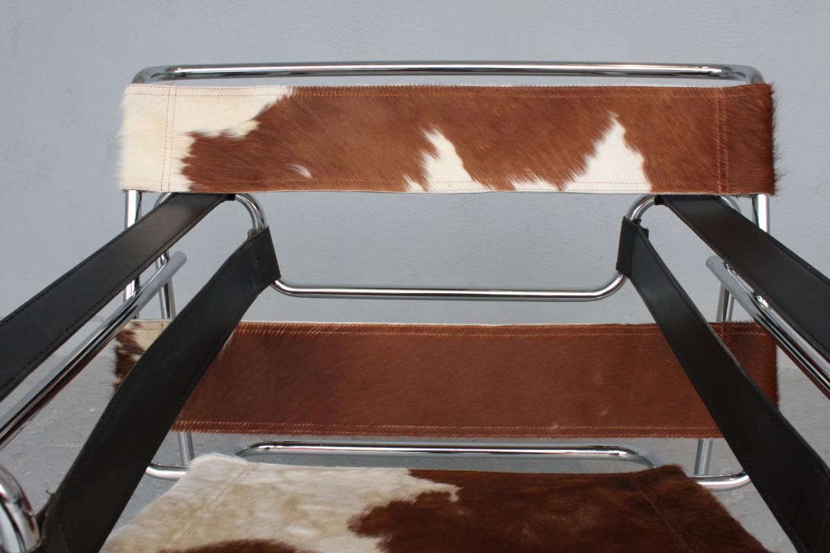 Pair Of Vassily Armchairs By Marcel Breuer Circa 1970-photo-1