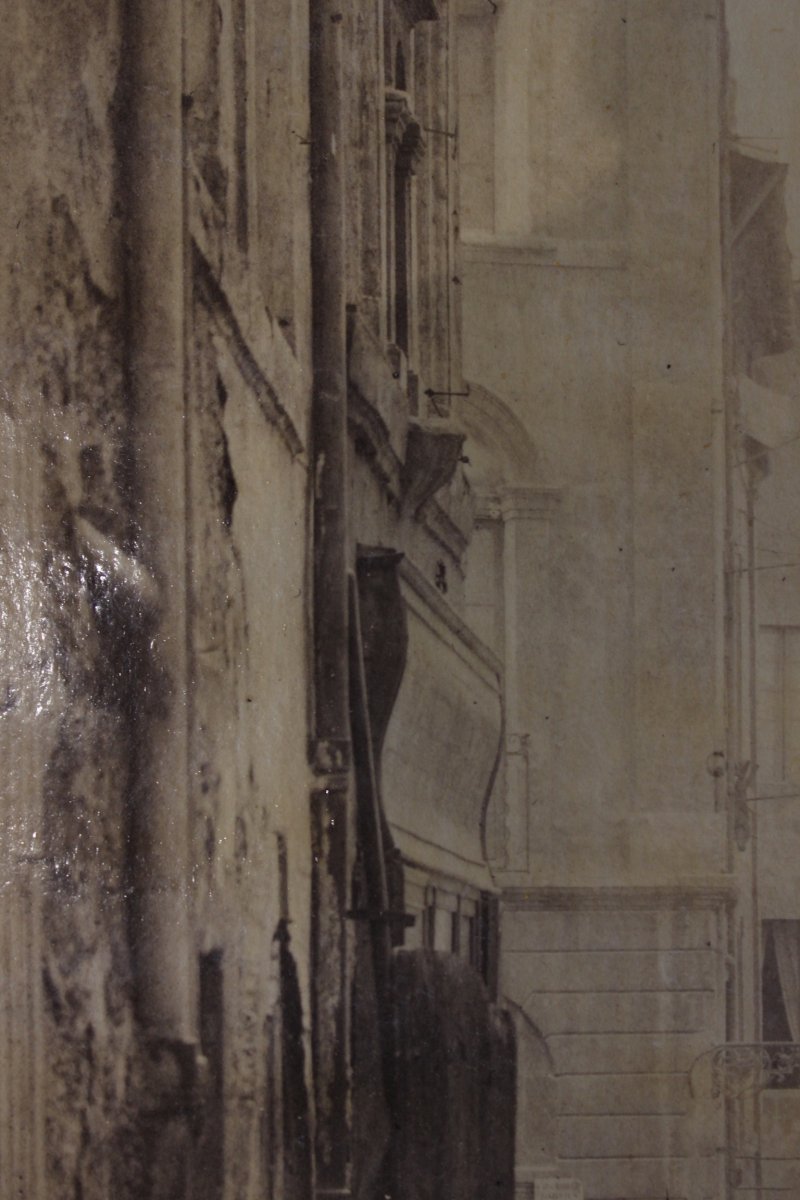 1862 Terris Photo "renovation Of The Old Town Of Marseille" -photo-1