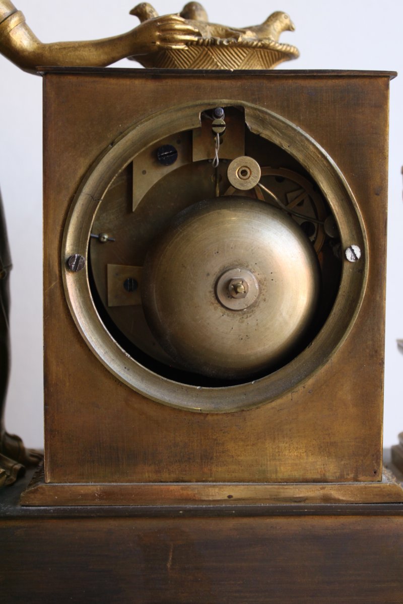 19th Century Vestal Clock-photo-1