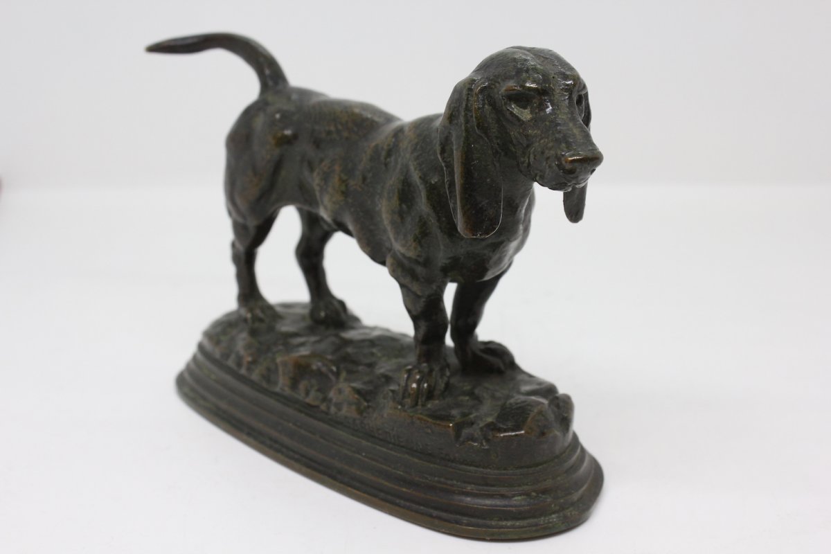 Teckel De Barye  XIXème Siècle-photo-2