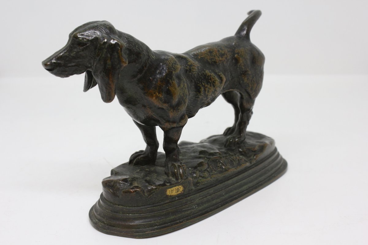 Teckel De Barye  XIXème Siècle-photo-4