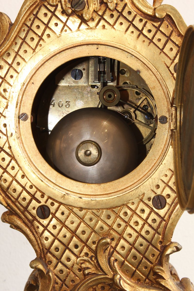 Louis XV Style Cartel Clock - Oudin Marseille-photo-2