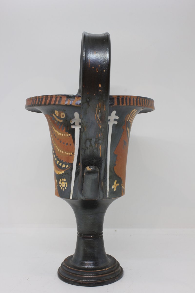 Great Greece Canthare In Terracotta-photo-4