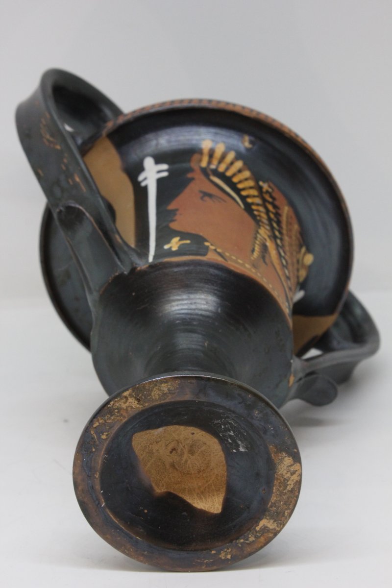 Great Greece Canthare In Terracotta-photo-7