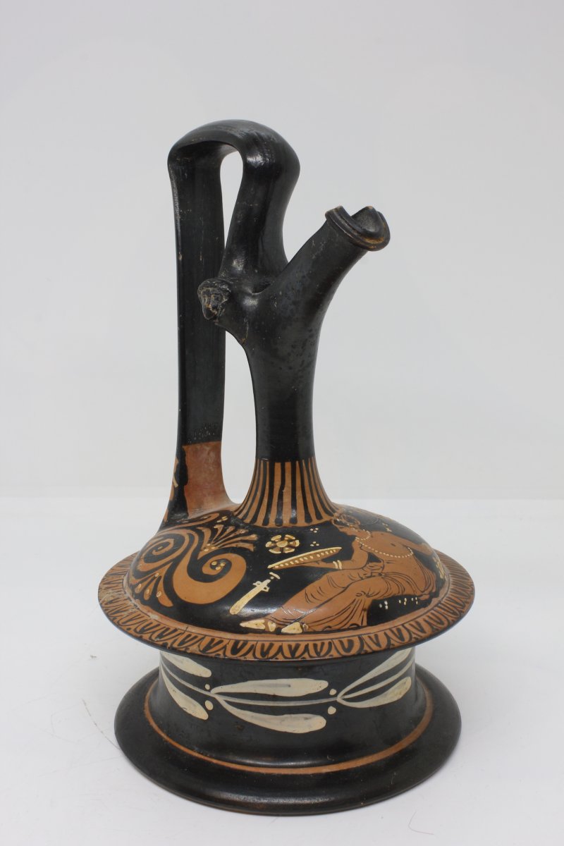 Terracotta Epichysis Magna Graecia-photo-2