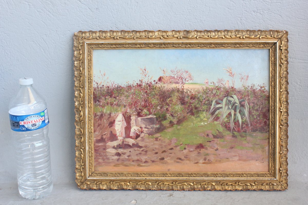 19th Century Orientalist Painting By Pujol-photo-7