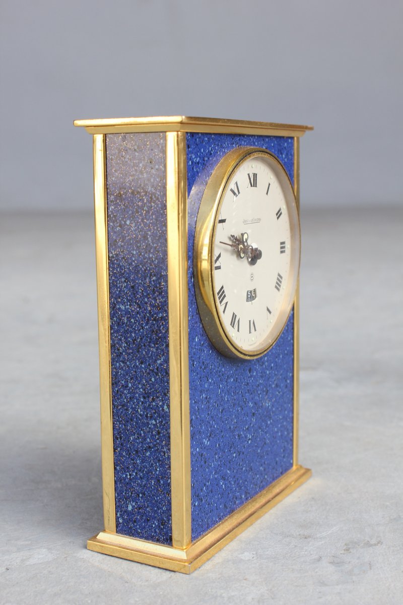 Pendulette De Bureau Jaeger Lecoultre Circa 1960-photo-1