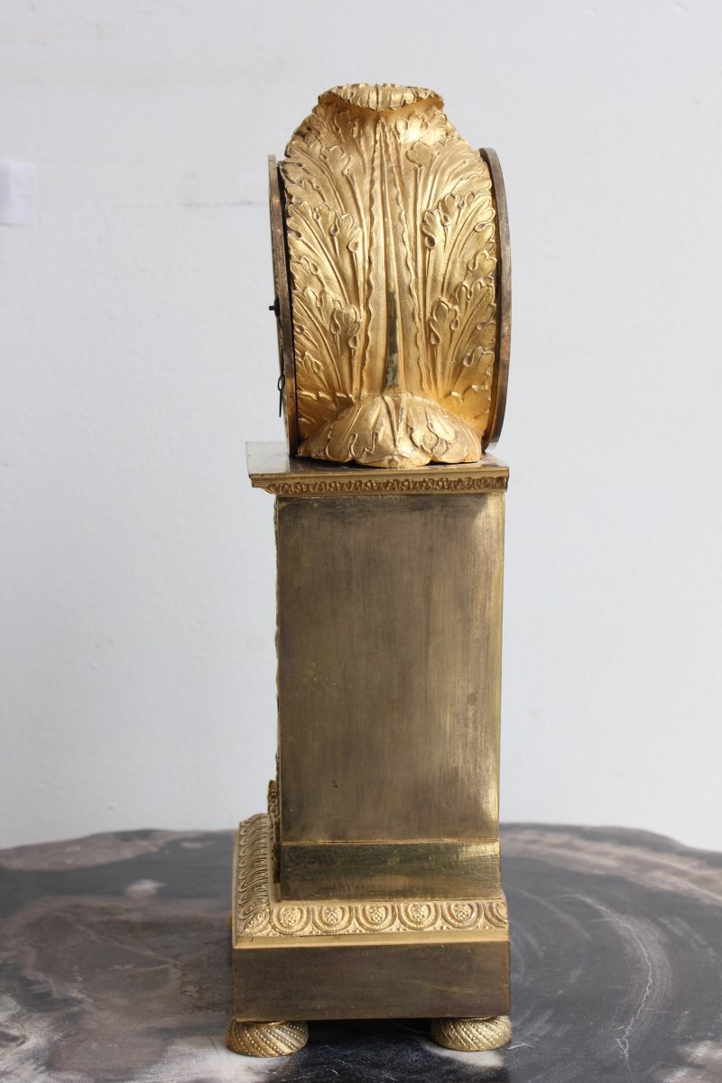 Pendule Borne Epoque Empire-photo-4