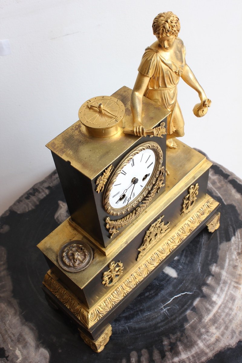 19th Century Navigator Clock-photo-7